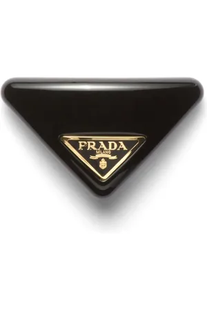 Prada Plexiglas triangle hair clip