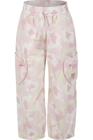 Pinko Camouflage-print trousers