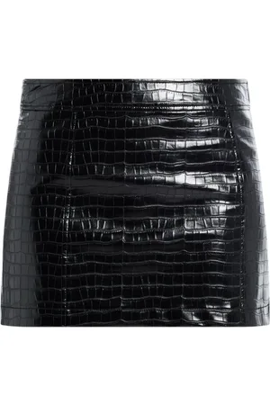 Michael Kors Crocodile-effect mini skirt