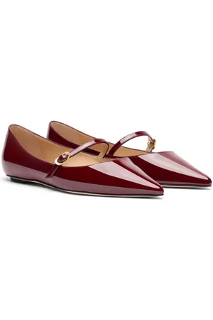 Stuart Weitzman Emilia Mary Jane ballerina shoes