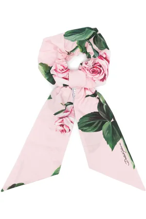 Dolce & Gabbana Rose-print scrunchie
