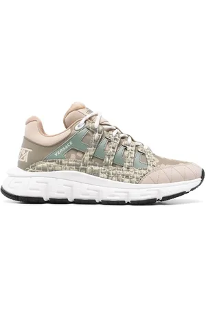 VERSACE Logo-print sneakers