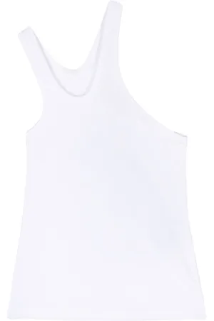 REMAIN One-shoulder jersey tank top