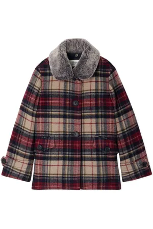 BONPOINT Gigliola faux-fur collar jacket