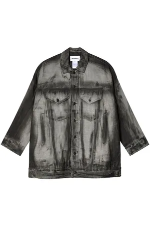 MELITTA BAUMEISTER Distressed-finish denim jacket