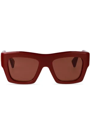 Gucci Logo-lettering sunglasses