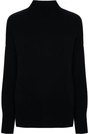 Allude Mock-neck cashmere sweater