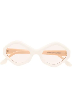 Kiko Kostadinov Octavia geometric-frame sunglasses