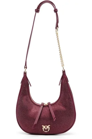Pinko Mini Brioche embellished tote bag