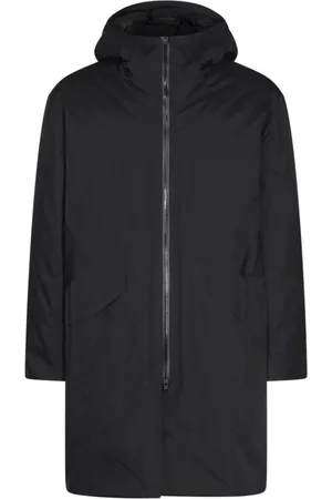 Veilance Hooded zip-up parka
