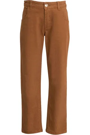 Etro Pegaso-embroidered jeans