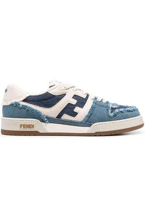 Fendi Match denim sneakers