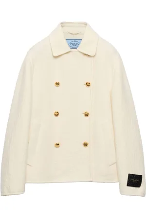 Prada Double-breasted twill jacket