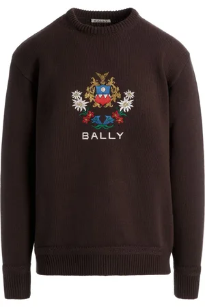 Bally Alpine Flowers-embroidery sweatshirt