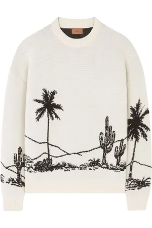 Alanui Desert print-knitted jumper
