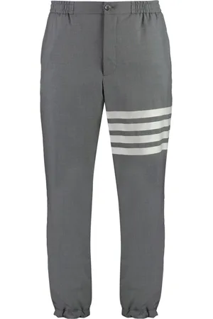 Thom Browne 4-Bar elasticated ankles trousers