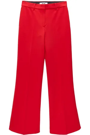 Msgm High-waist tailored trousers