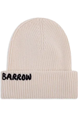 BARROW Embroidered-logo beanie hat
