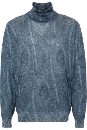 Etro Paisley-jacquard sweater