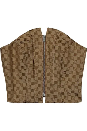 MISBHV Jacquard Monogram Corset top