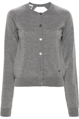 Moschino Mélange-effect cardigan