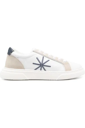 Manuel Ritz Logo-embroidered sneakers