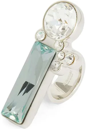 Jil Sander Crystal-embellished ring
