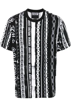 VERSACE Logo-print T-shirt
