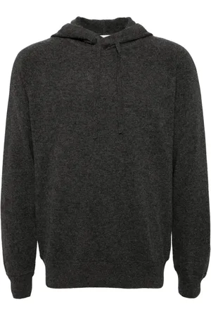 MAN ON THE BOON. Long-sleeved cashmere hoodie