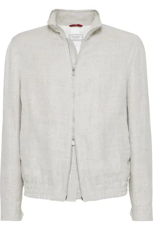Brunello Cucinelli Twill bomber jacket