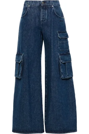 OFF-WHITE Wide-leg cargo jeans