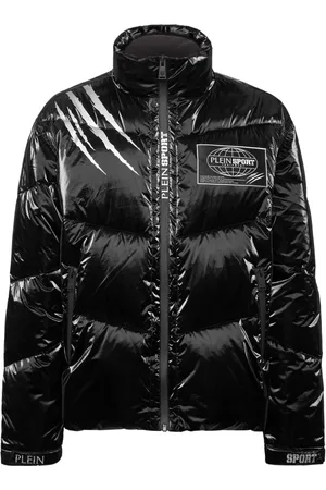 Philipp Plein Crease-effect puffer jacket