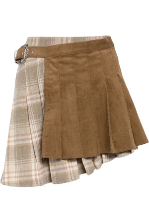 Musium Div. Asymmetric panelled skirt