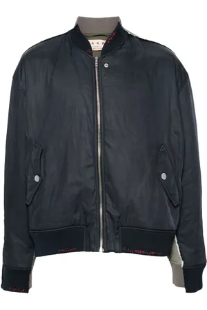 Marni Water-repellent twill bomber jacket