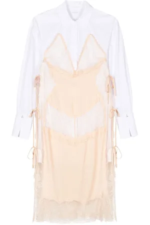 Patrizia Pepe Logo-charm midi dress