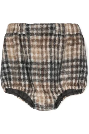 DOUUOD KIDS Checkered shorts