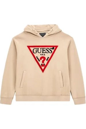 Guess Logo-embroidered hoodie
