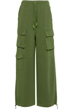 Patrizia Pepe Drawstring-waist cargo track pants
