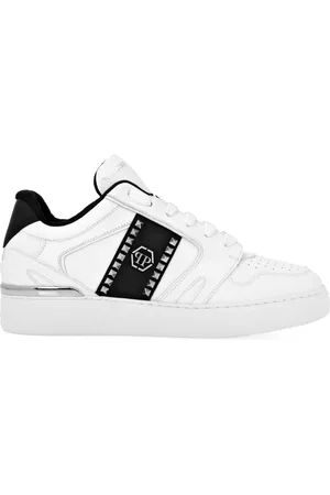 Philipp Plein Low-Top Leather Sneakers