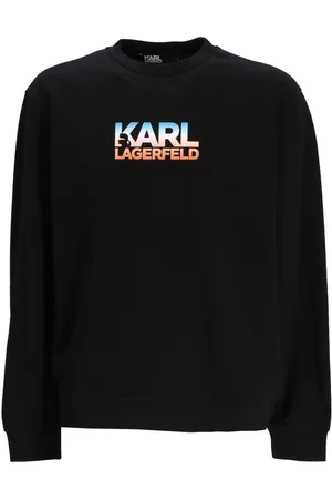 Karl Lagerfeld Logo-print cotton sweatshirt