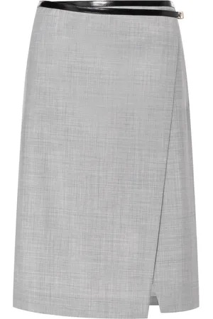 Serafini A-line wrap skirt