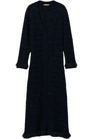 Twin-Set Checked jacquard cardigan