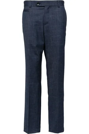 HUGO BOSS Slim-fit tailored trousers