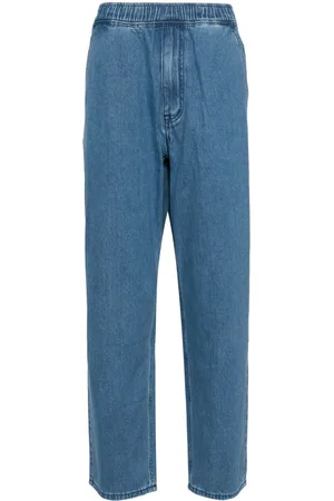 A Bathing Ape Logo-patch jeans