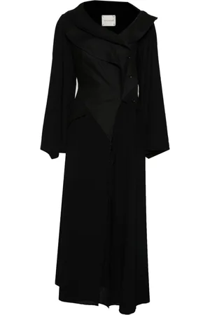 YEHUAFAN Asymmetric maxi dress