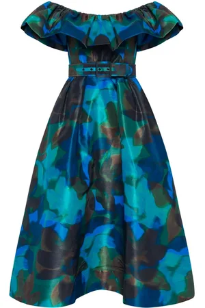 Rebecca Vallance Night Shade midi dress