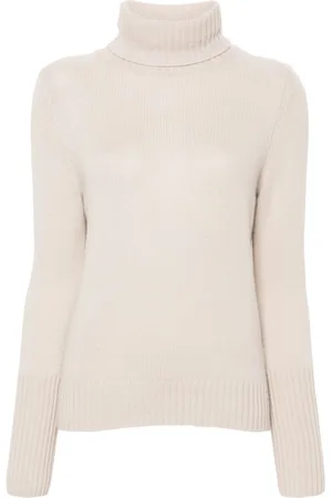 Allude Roll-neck cashmere sweater