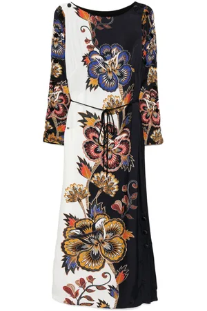 Farm Rio Floral midi dress