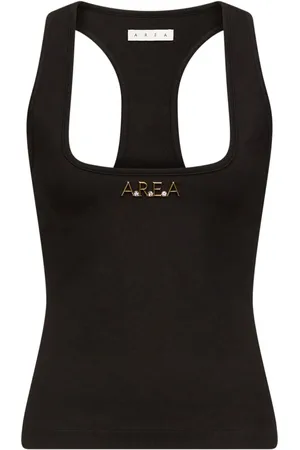 AREA Nameplate racerback tank top