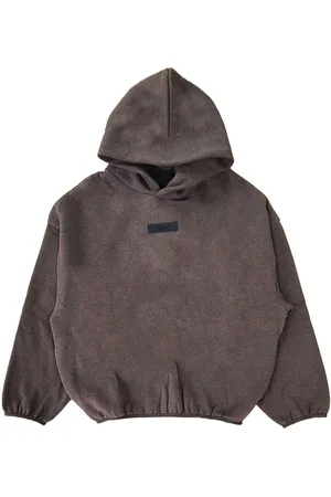 FEAR OF GOD Front logo patch hoodie